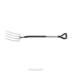 Fiskars מזלג גן מפלדה עם ידית d-ergo (47 אינץ') ZD40130 כְּלִי