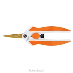 Fiskars מספרי טיטניום מיקרו-טיפ קל לפעולה (מס' 5) ZD40550 כְּלִי