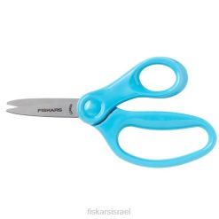 Fiskars מספרי ילדים מחודדים (5 אינץ') בצבע טורקיז ZD4013 כְּלִי