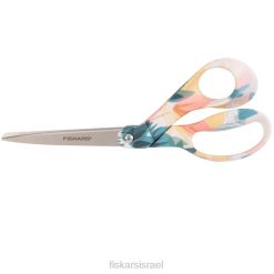 Fiskars מספריים אופנה-פרחוני (8") ZD40553 כְּלִי