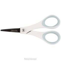 Fiskars מספריים לא נדבקים מטיטניום softgrip (5 אינץ') ZD40610 כְּלִי