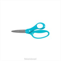 Fiskars מספריים לילדים גדולים (6 אינץ') בצבע טורקיז ZD4033 כְּלִי