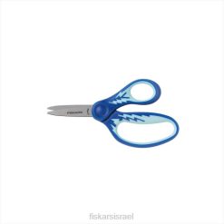 Fiskars מספריים לילדים עם קצה מחודד (5 אינץ') ברק כחול ZD4027 כְּלִי