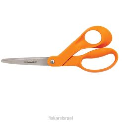 Fiskars מספריים קטנטנות מקוריות עם ידית כתומה (7 אינץ') ZD40551 כְּלִי