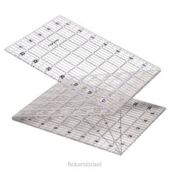 Fiskars סרגל מתקפל (6 אינץ' x 24 אינץ' ZD40496 כְּלִי