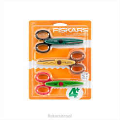 Fiskars קצוות נייר לבעלי חיים קידזורס (3 חבילות) ZD4025 כְּלִי