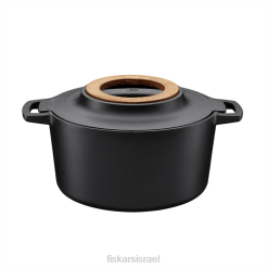 Fiskars תבשיל מברזל יצוק של norden (4.2 qt.) ZD40312 כְּלִי