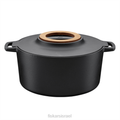 Fiskars תבשיל מברזל יצוק של norden (6.3 qt.) ZD40315 כְּלִי